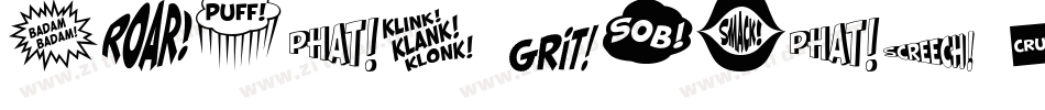 Comic Strip MN字体转换